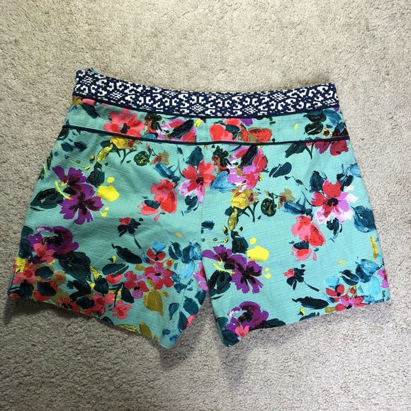 Anthropologie Cartonnier Floral Print Shorts - Picture 11 of 12